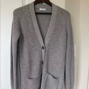 Equipment cashmere/wool cardigan NWOT